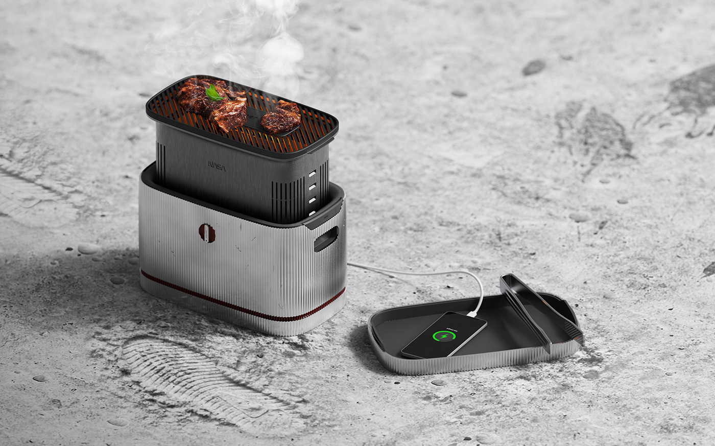 barbecue，camping，nasa，Electric oven，Pioneer，