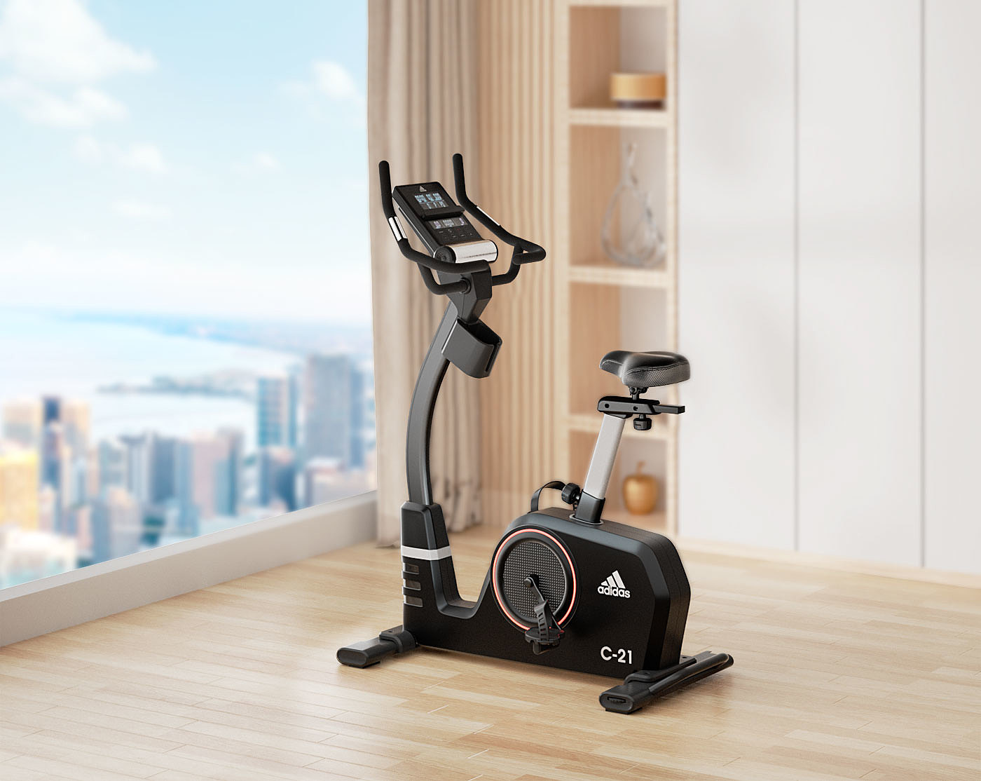 Exercise bike，adidas，Adidas，Fitness Equipment，Home Fitness，Aerobic fitness，Family fitness，