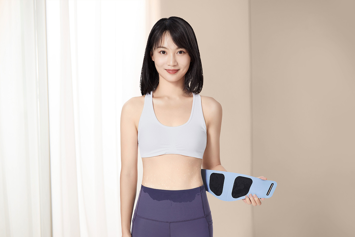 Yeelane，lumbar lumbar massager，EMS pulse massager，Hot belt massage，belt，Belt，Warm palace belt，Belt massage，