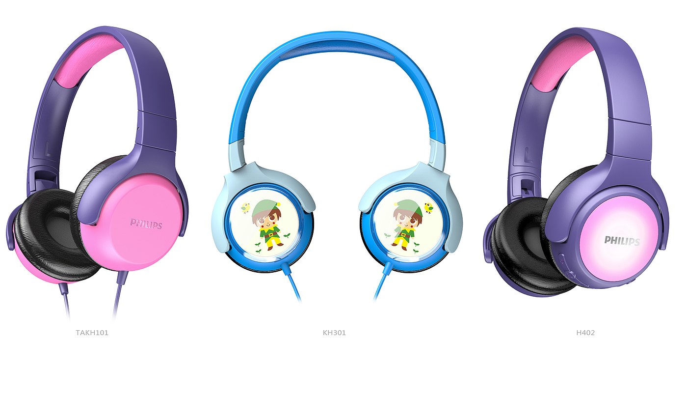 children，headset，