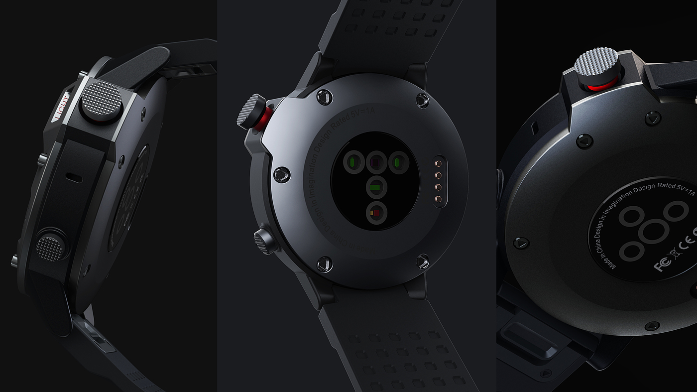 手表设计，户外风格，智能手表，Apple watch，3C数码，表带设计，潮流设计，