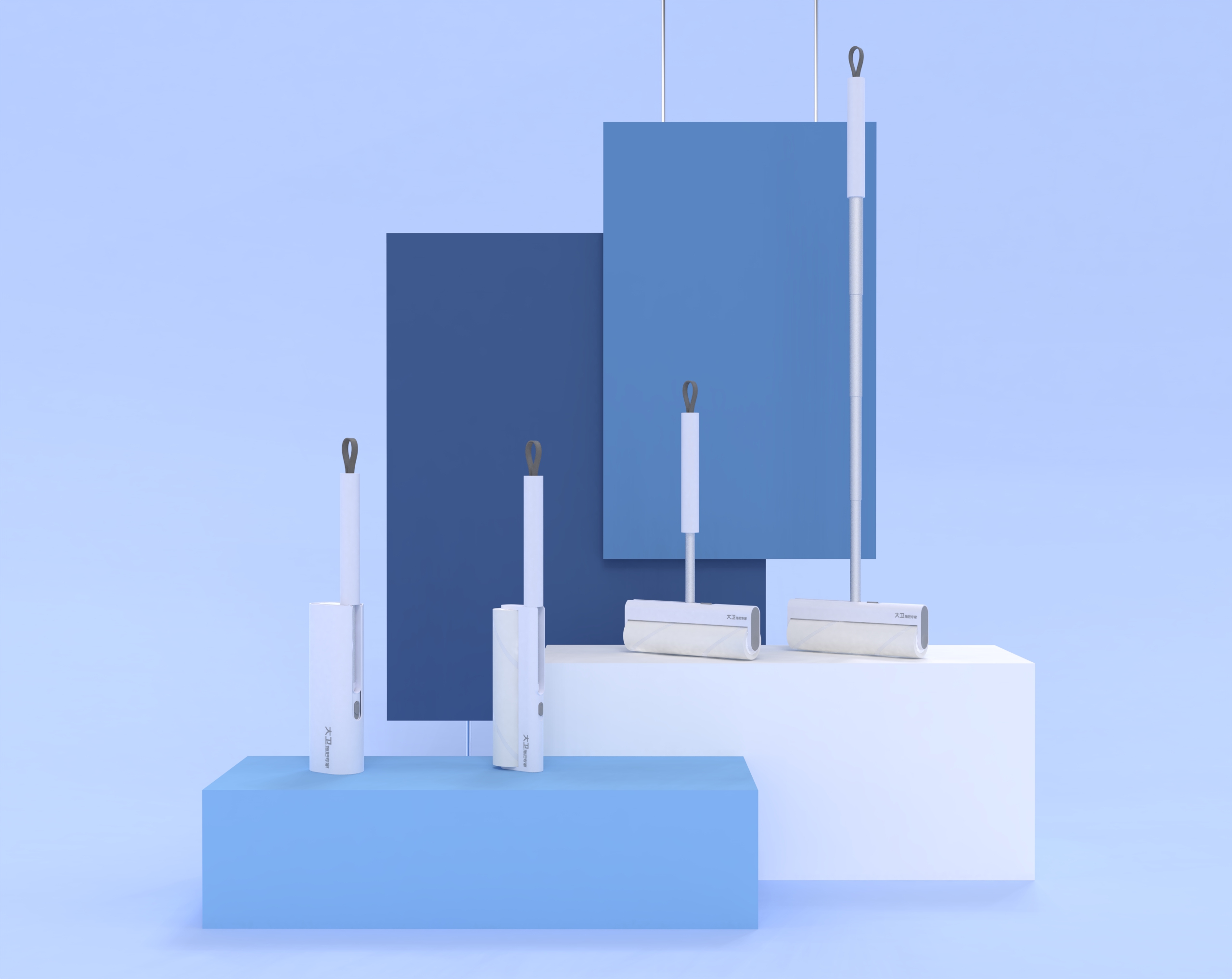 Hair sticking device，Home cleaning products，