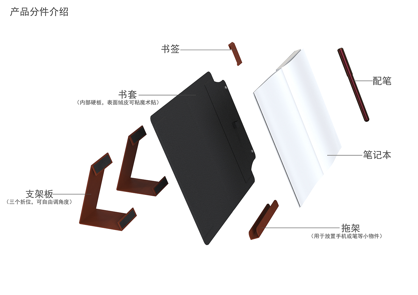 Book cover，Stationery，Office Supplies，Creative products，