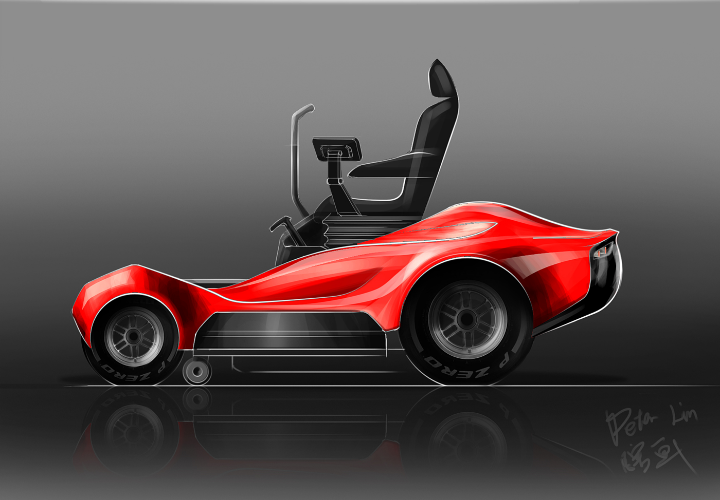 ferrari，mower，autodesign，talkbig，