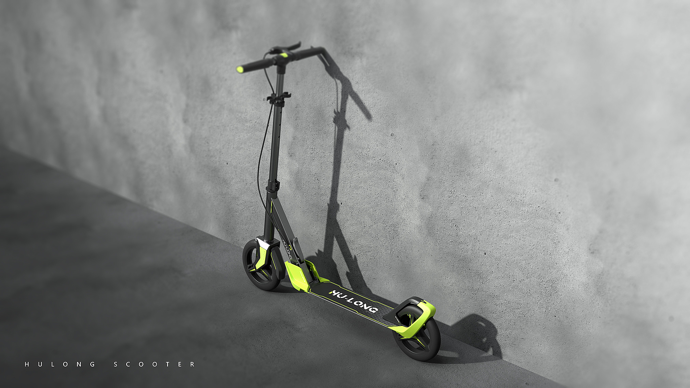 Scooter，Sports wind，Appearance design，