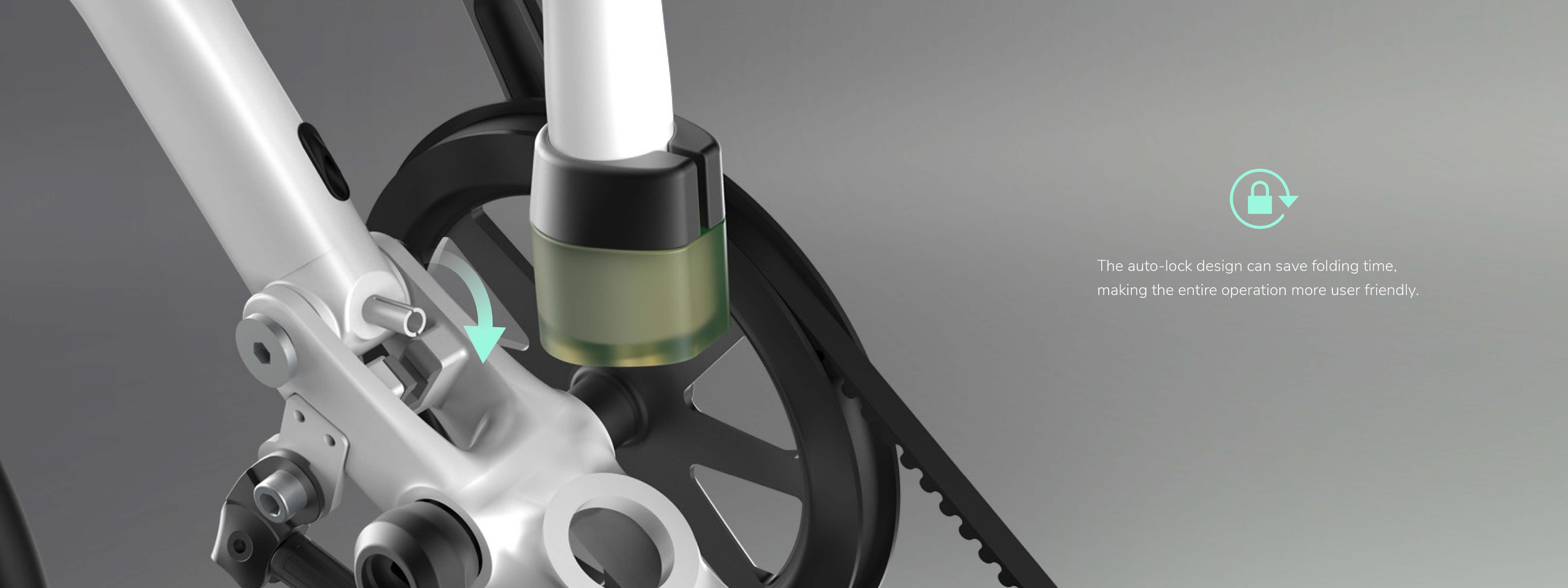 if，red dot，Bicycle design，Folding bicycle，