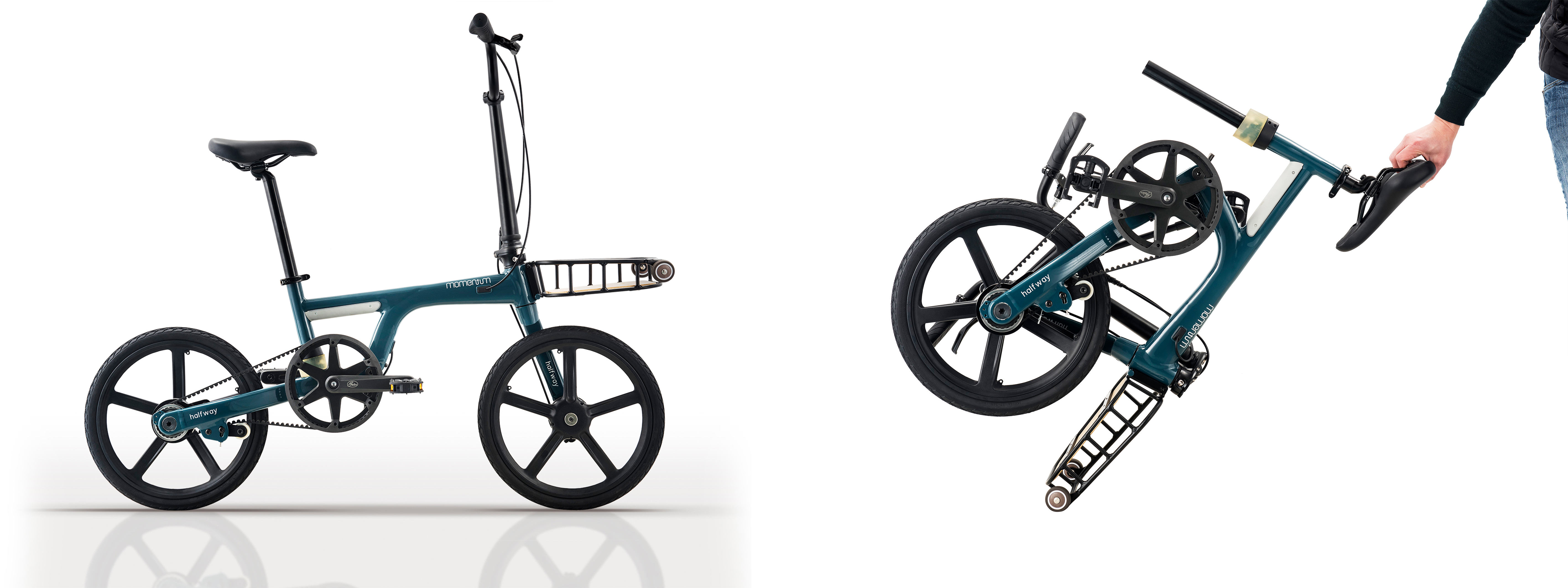 if，red dot，Bicycle design，Folding bicycle，