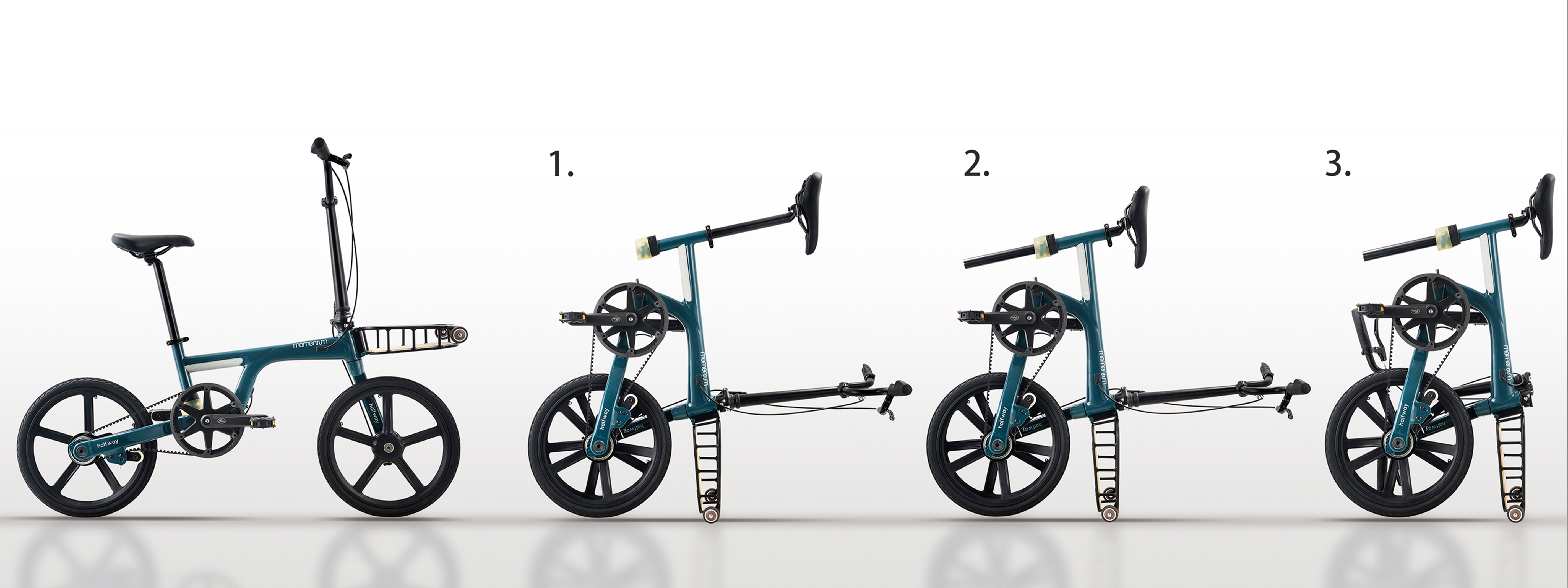 if，red dot，Bicycle design，Folding bicycle，