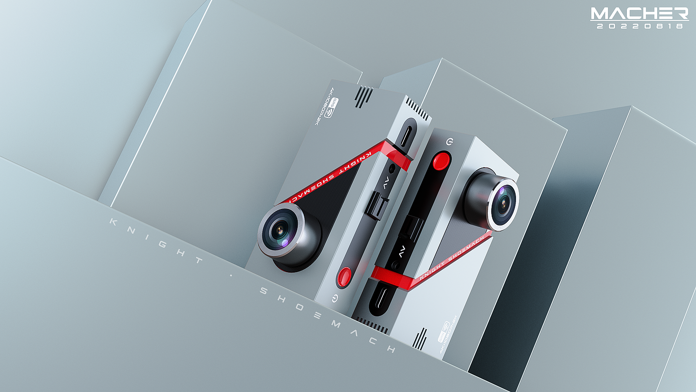 Shoemach ，industrial design，tachograph，Digital intelligence，3C consumer electronics，camera，