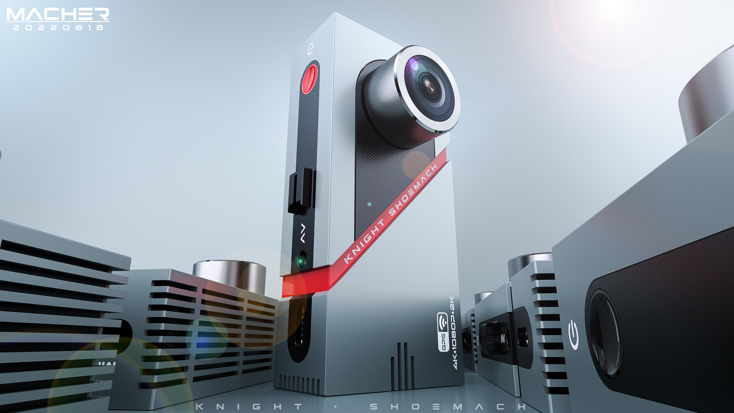 Shoemach ，industrial design，tachograph，Digital intelligence，3C consumer electronics，camera，