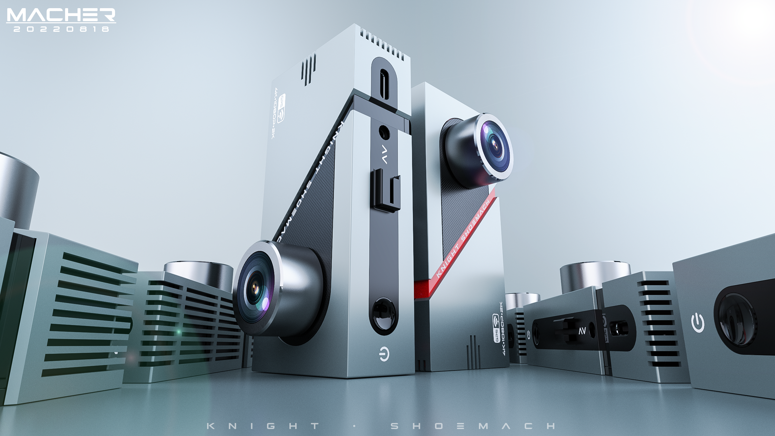 Shoemach ，industrial design，tachograph，Digital intelligence，3C consumer electronics，camera，