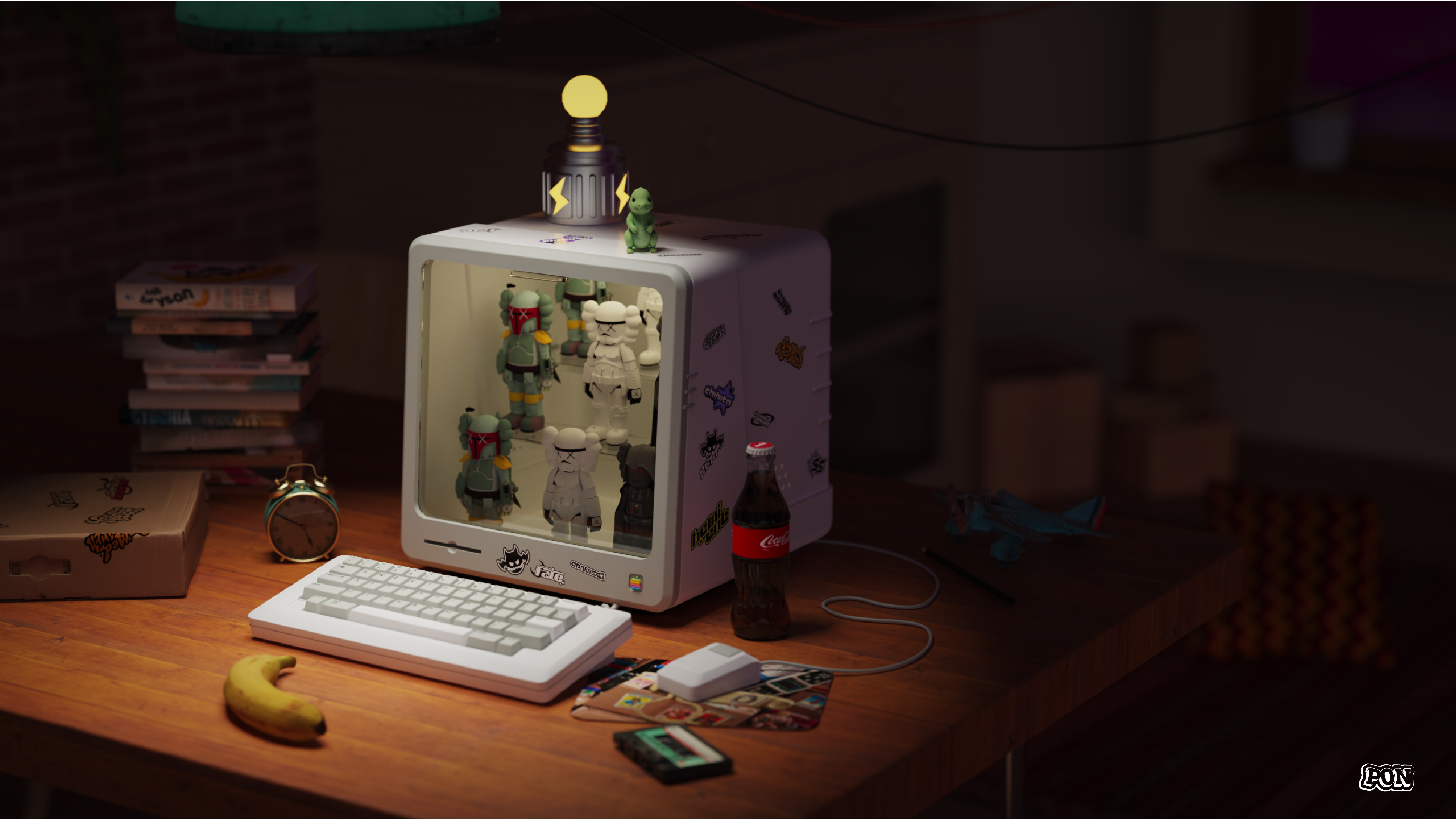 Blind box，Garage Kit，Blind box storage，Toys，storage box，