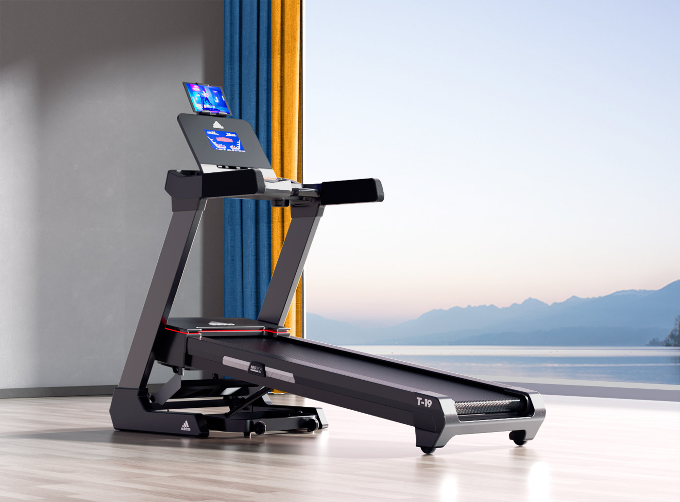 adidas，Treadmill，Adidas，Aerobic fitness，Fitness Equipment，