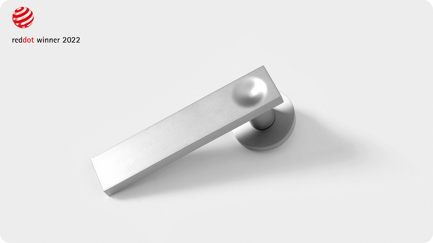 2022 Red Dot Product Design Award，Ladybower，Door handle，kirsite，