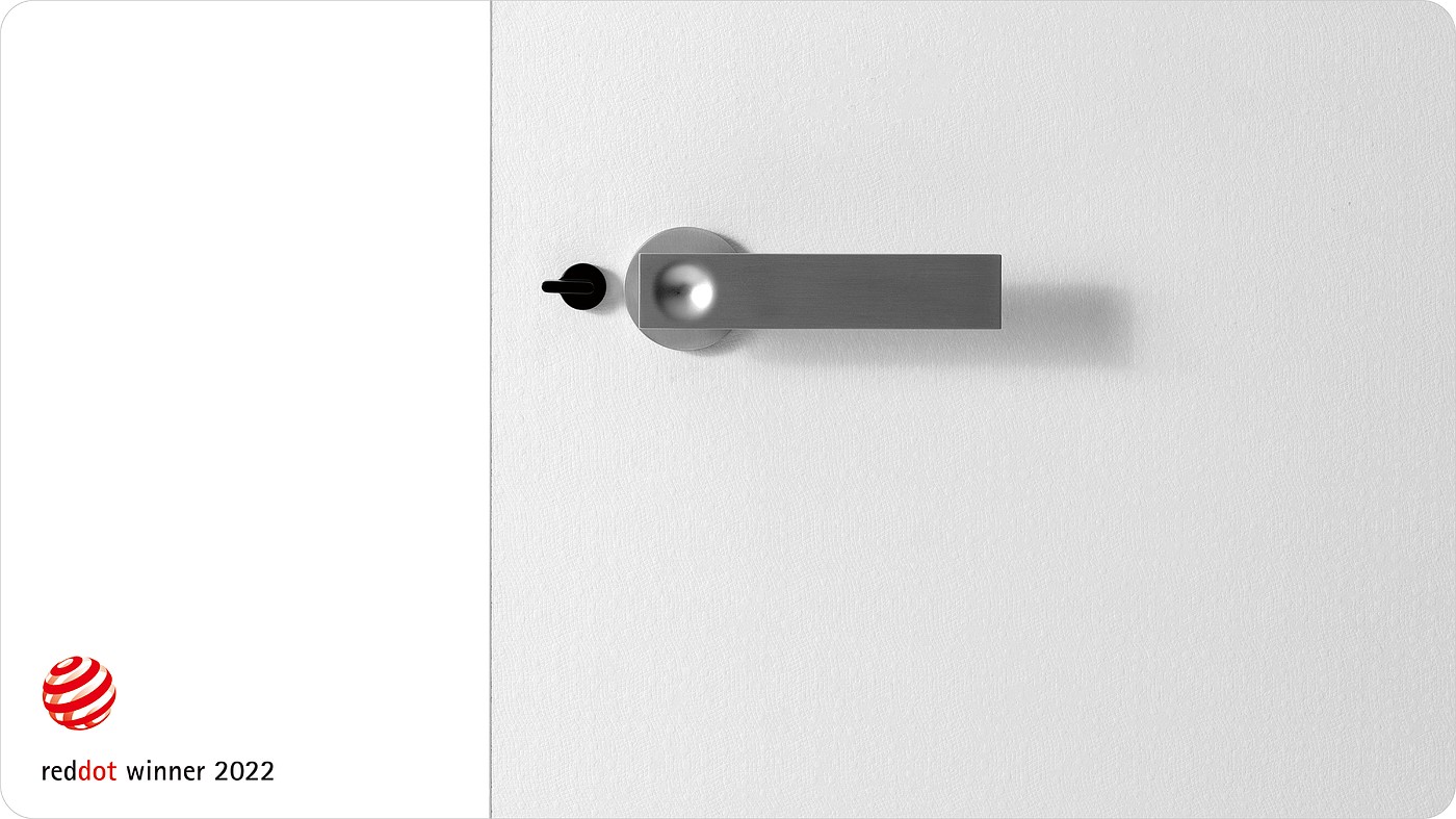 2022 Red Dot Product Design Award，Ladybower，Door handle，kirsite，