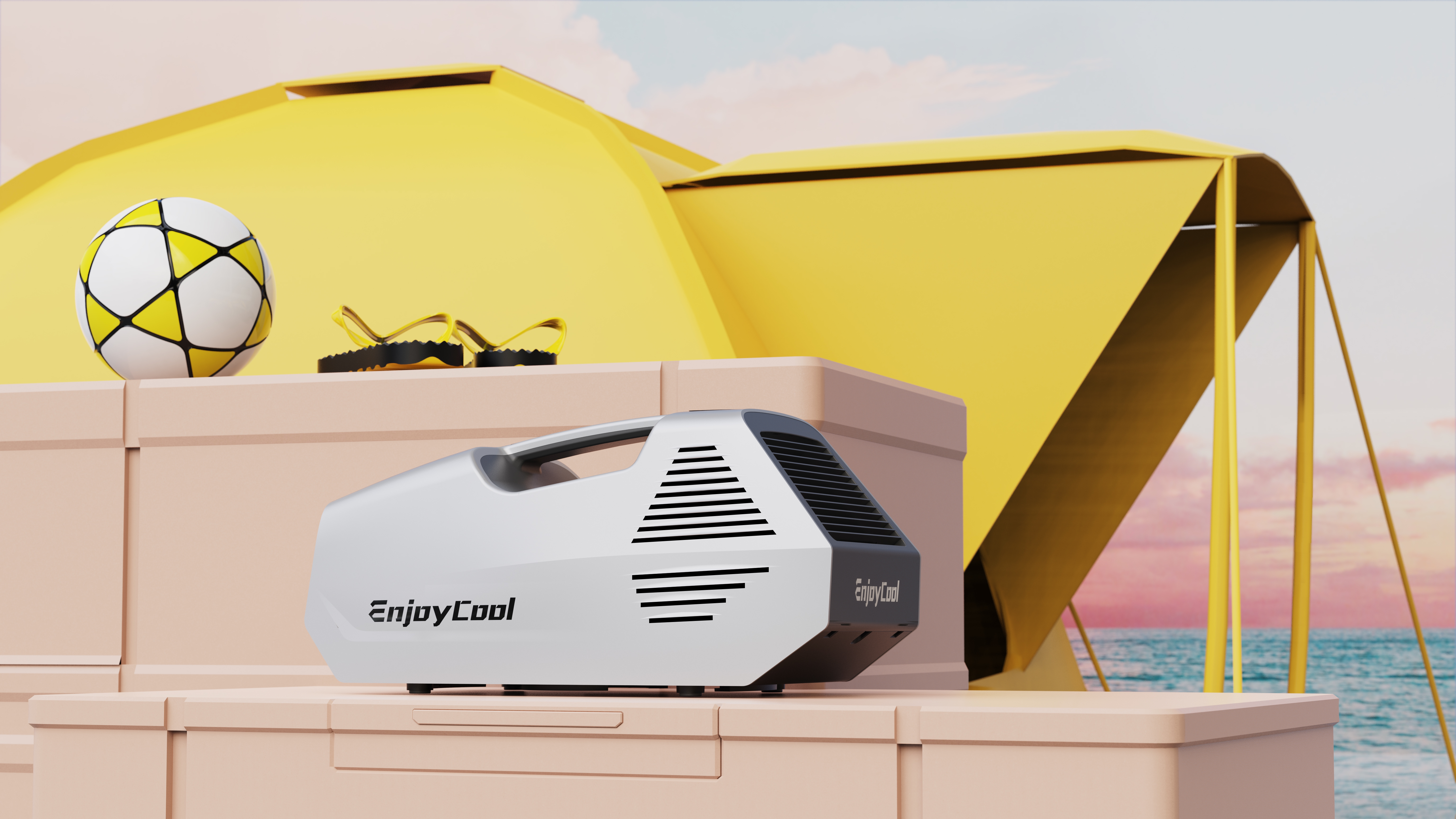 industrial design，product design，product，science and technology，air conditioner，outdoors，Mechanics，