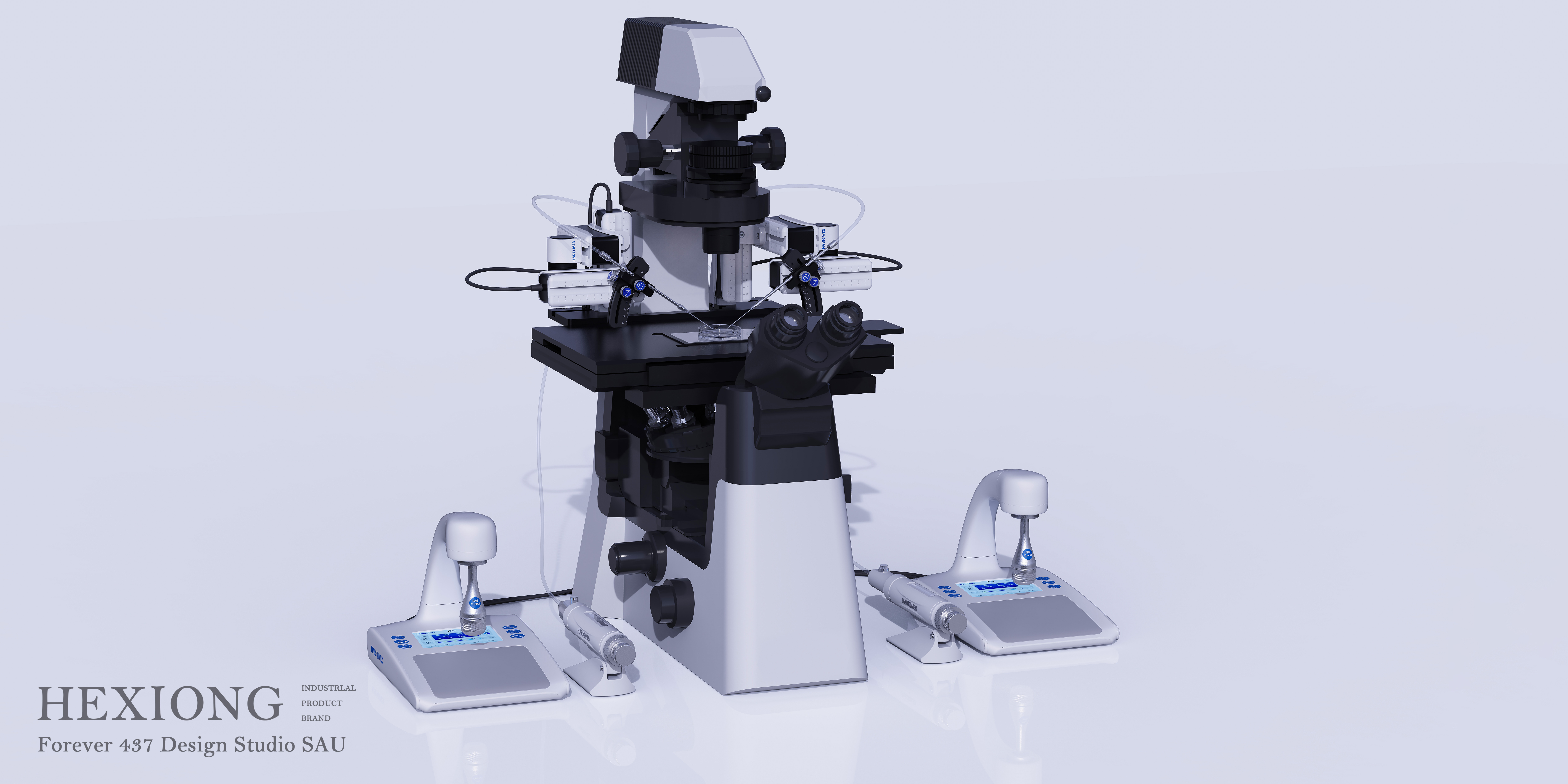 Liu Hexiong，medical care，Microscope，Mechanical arm，major，