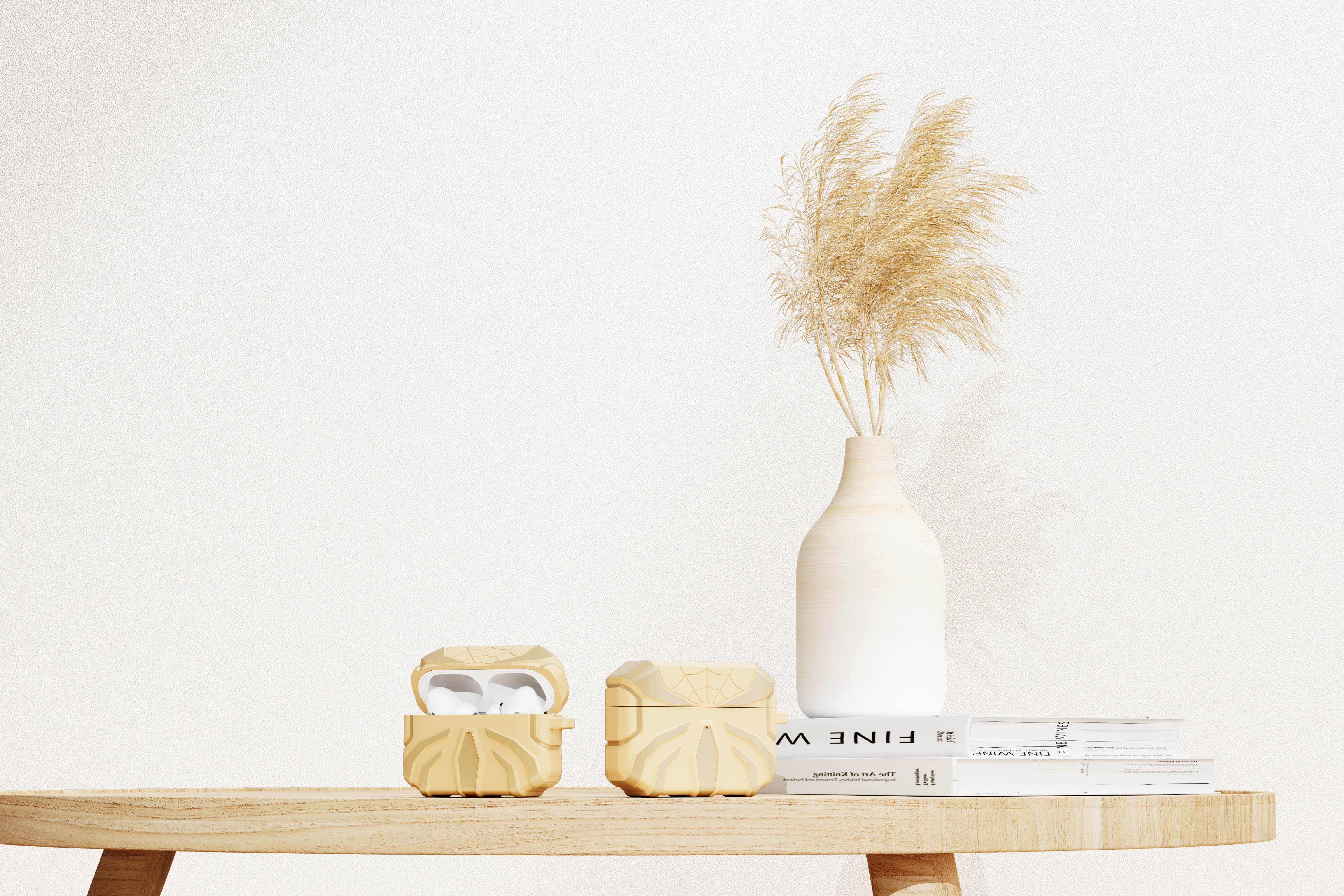 airpods，smart cover，Silicone protective sleeve，Upper bearing design，Earphone protective cover，industrial design，Apple Headset Protective Cover，