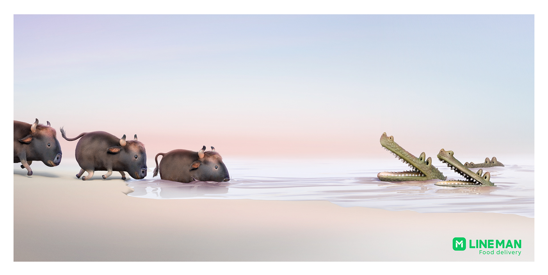 Lineman，Clio award，app，take-out food，