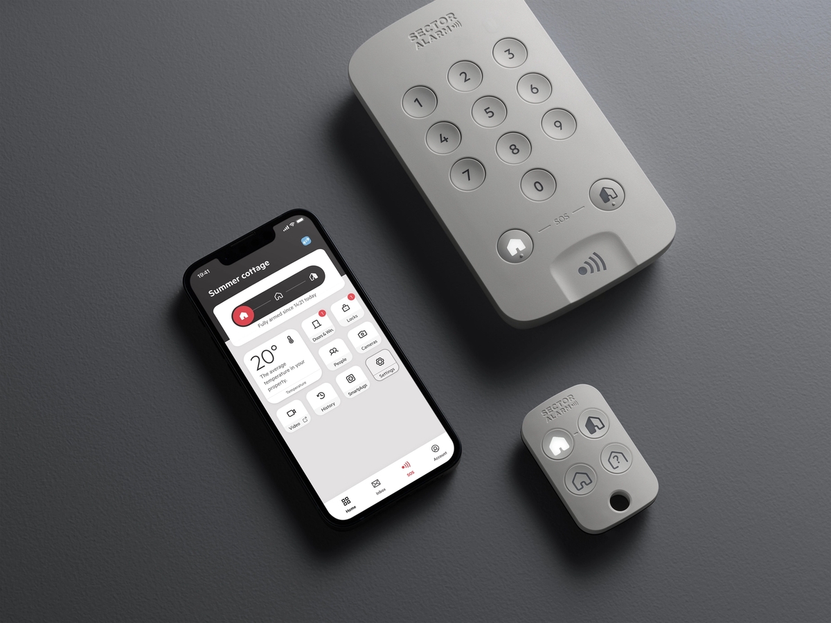 2022 Red Dot Product Design Award，Sector Alarm Home，Alarm products，