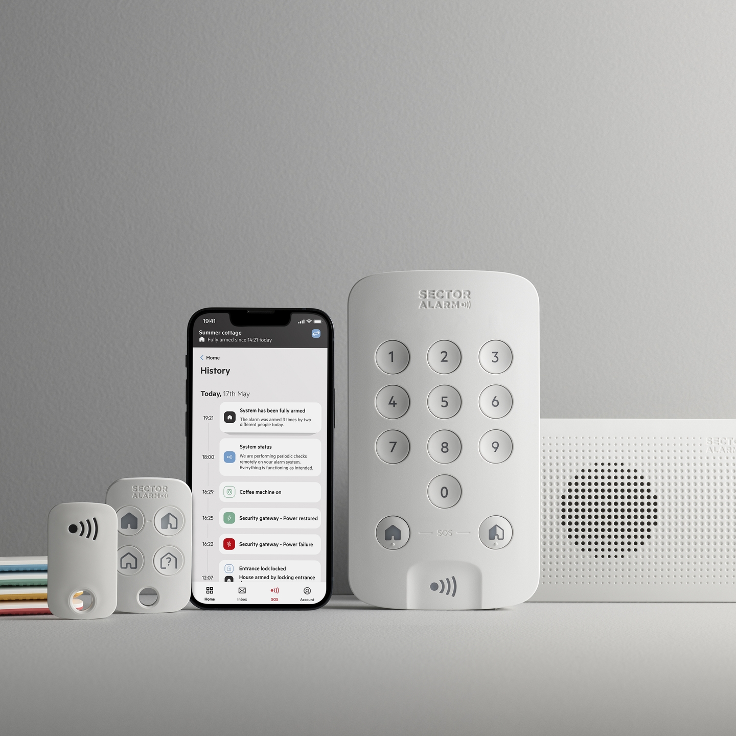 2022 Red Dot Product Design Award，Sector Alarm Home，Alarm products，