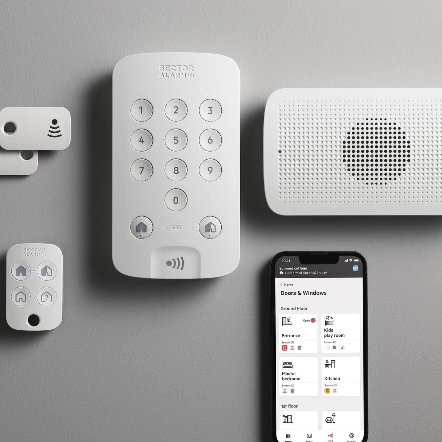 2022 Red Dot Product Design Award，Sector Alarm Home，Alarm products，