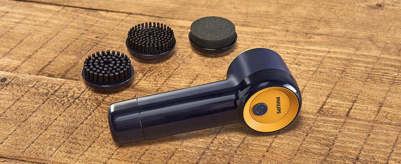 Electric shoe brush，philips，small home appliances，2022 Red Dot Product Design Award，