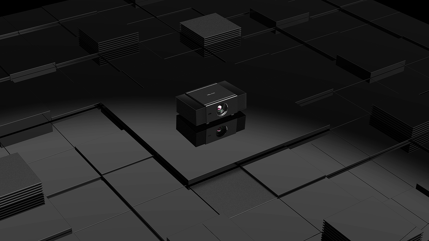 Product appearance design，Intelligent projector，