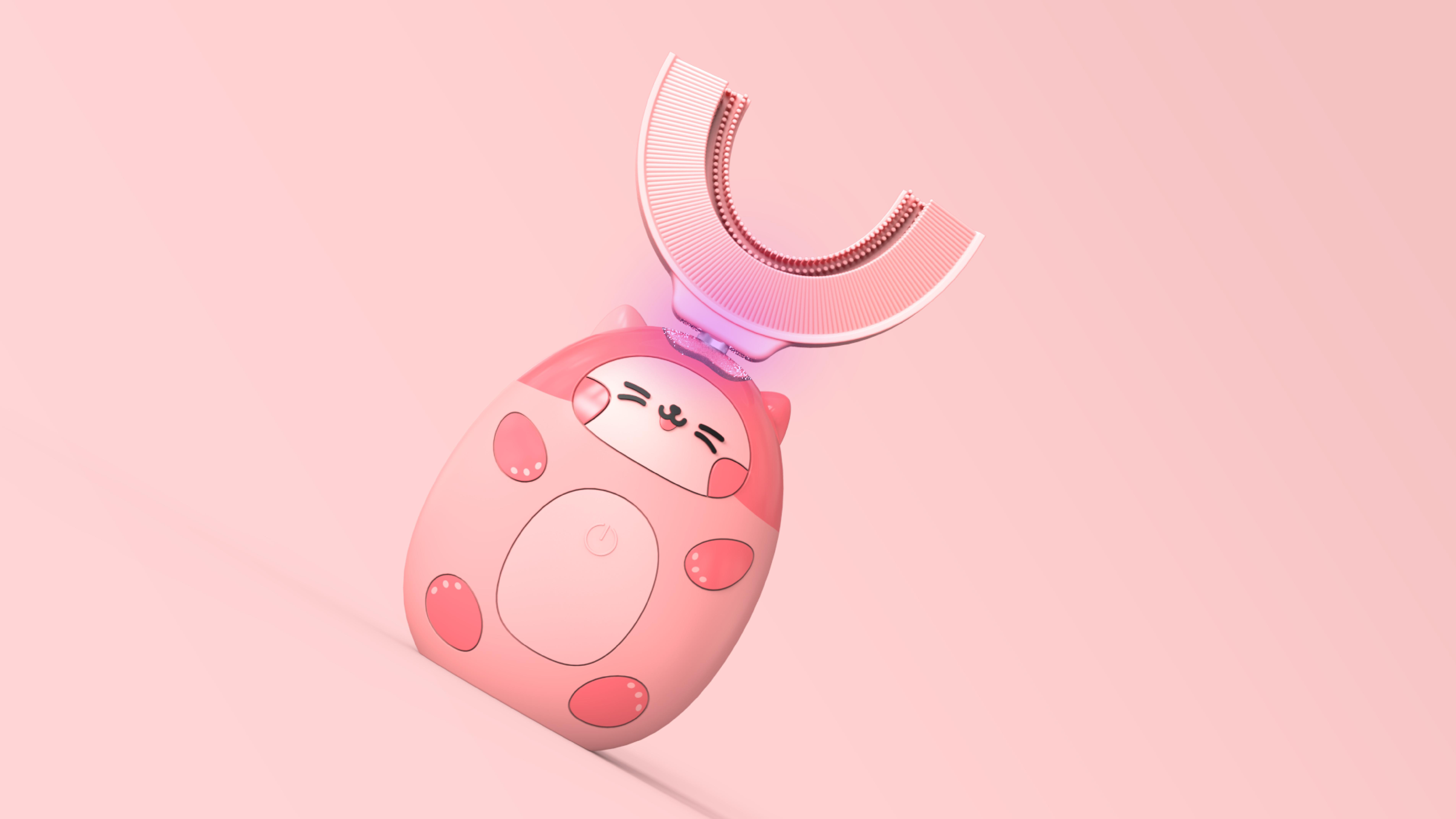 Children's toothbrush，cat，Small，