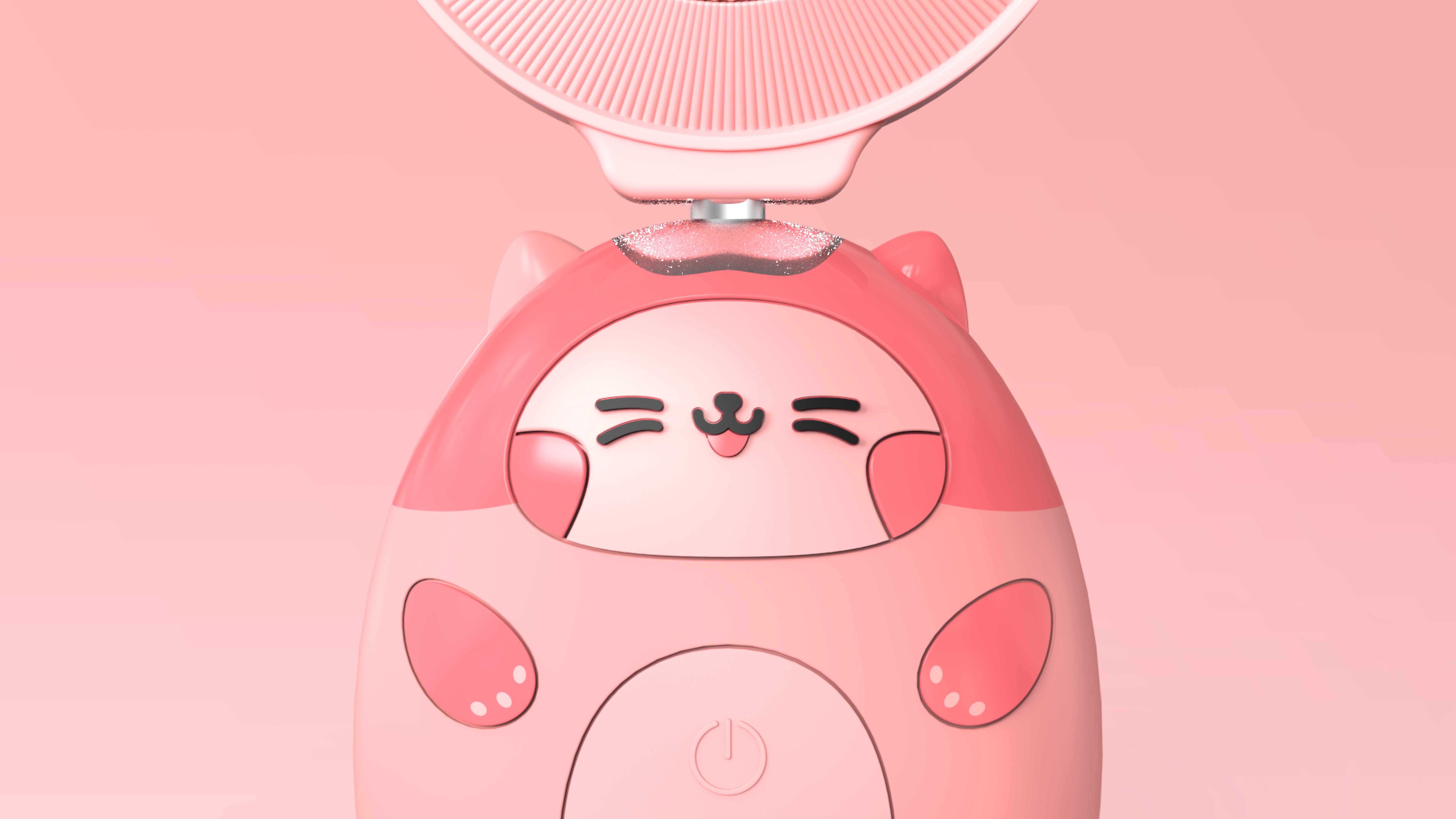 Children's toothbrush，cat，Small，