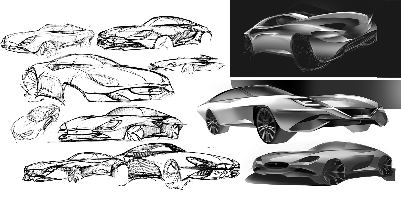 Automobile design，conceptual design，