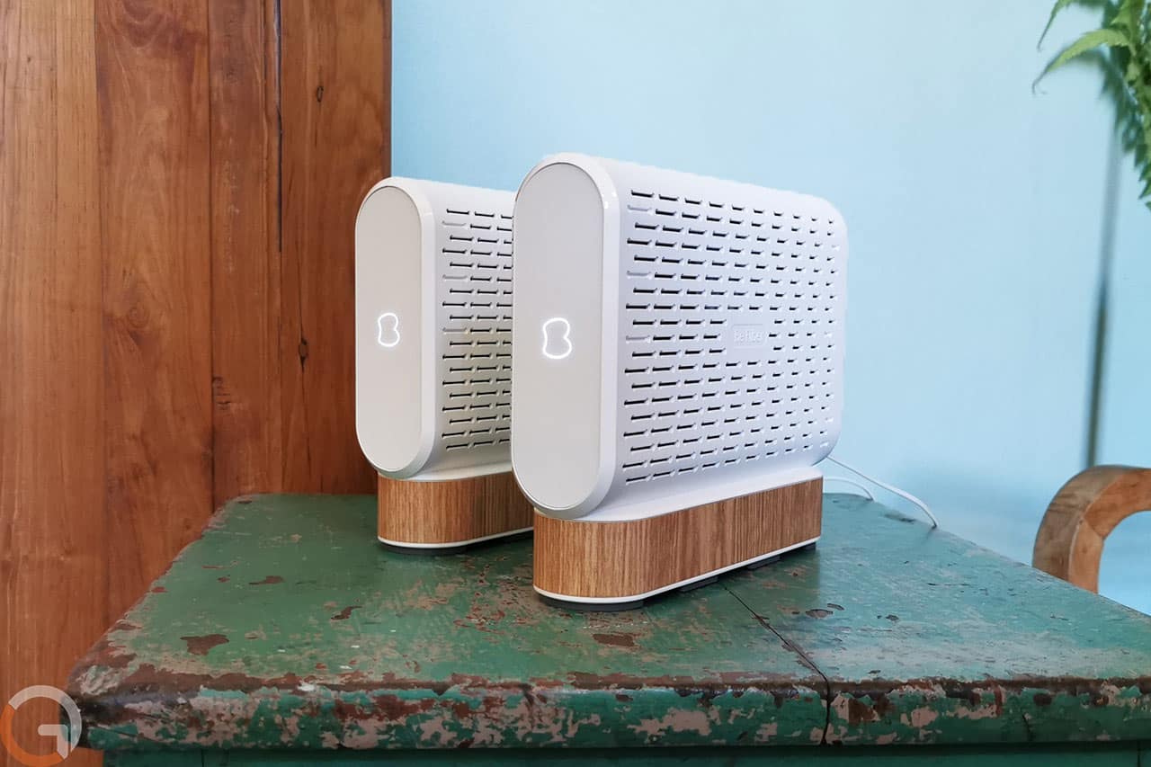 Router，Mesh network，white，2022 Red Dot Product Design Award，