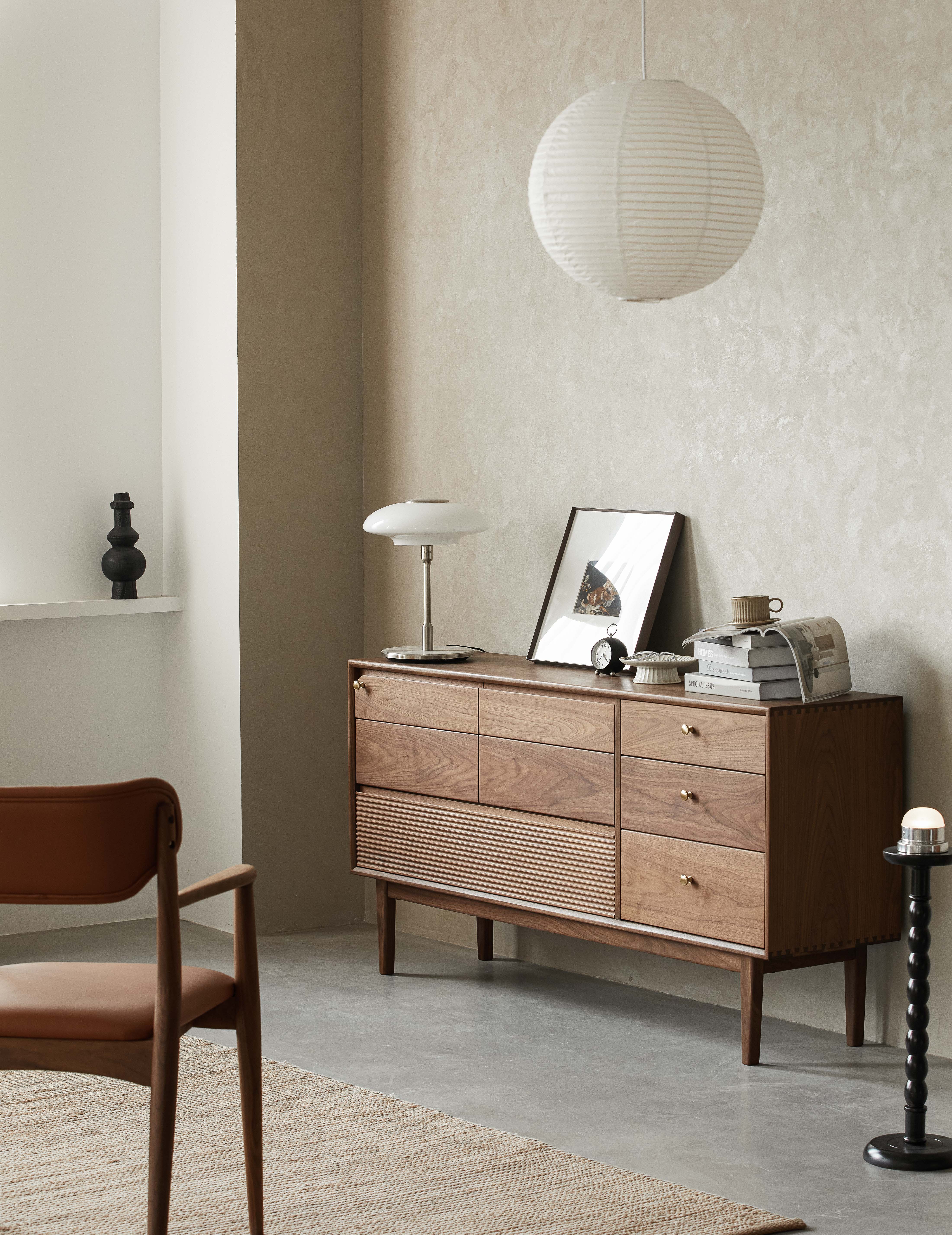 North American black walnut，Solid wood furniture，furniture design ，