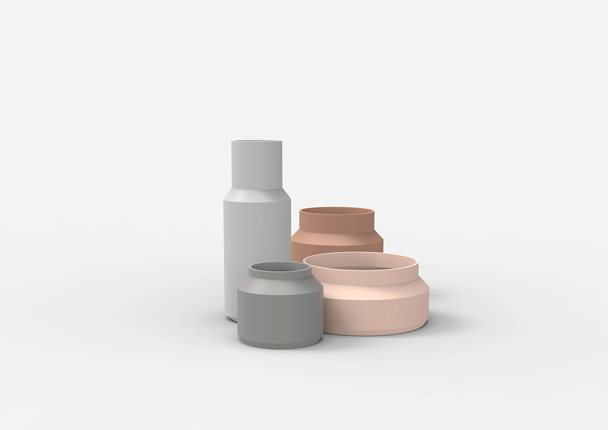 Ceramic bottle，decorate，Glove box，