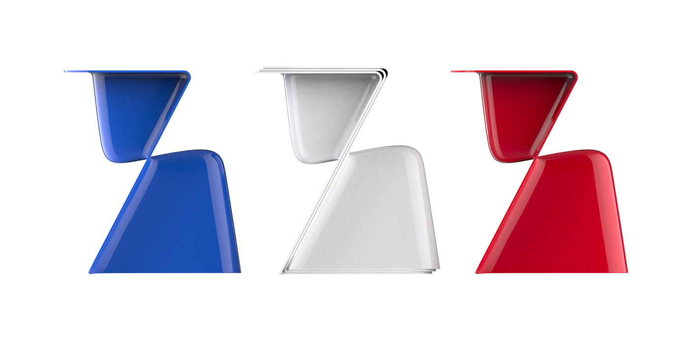 chair，JEFF，Plastic，product design，