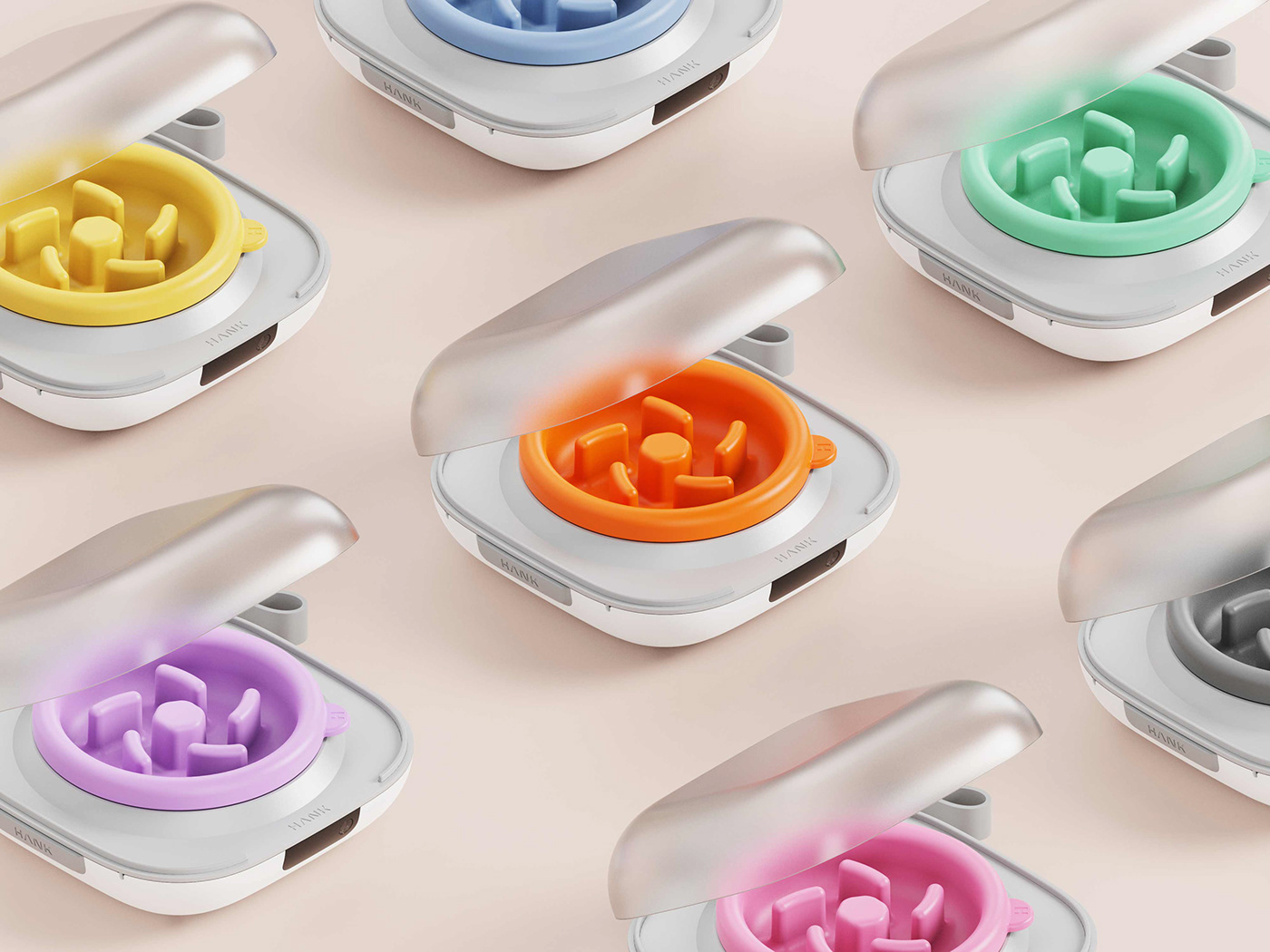 Hank，Pet bowl，product design，feed，