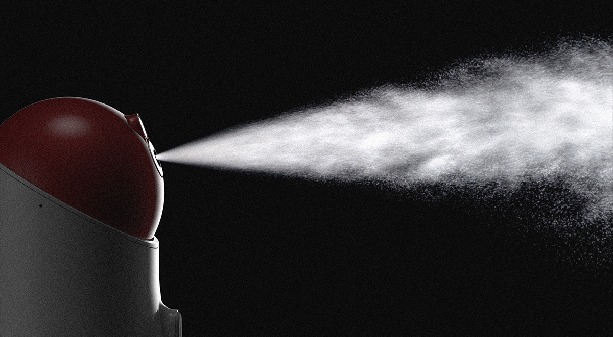 Fire Extinguisher，blind，Interactive architecture，Touchable gauge，The camera tracked the fire，Pilot speaker，