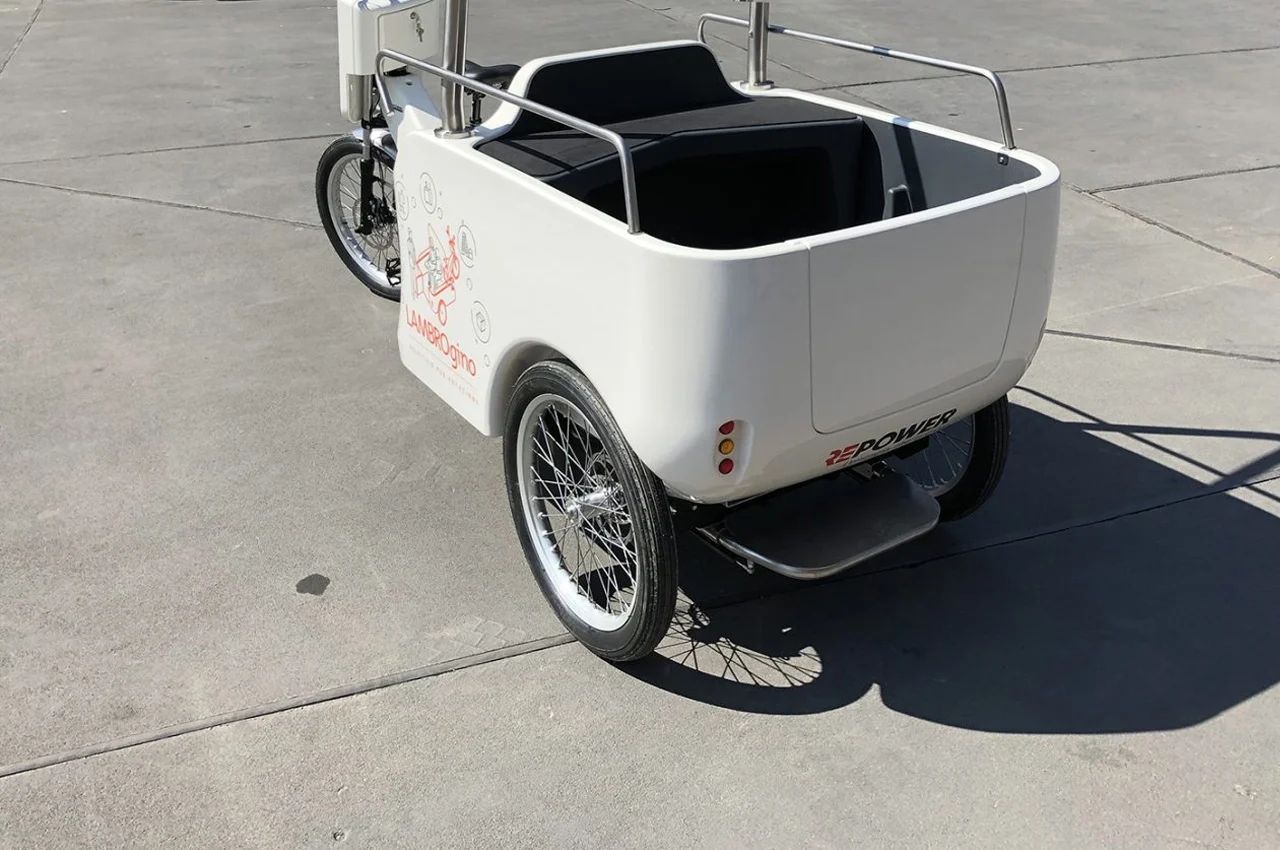 Cargo bicycle，Round，Electric，industrial design，