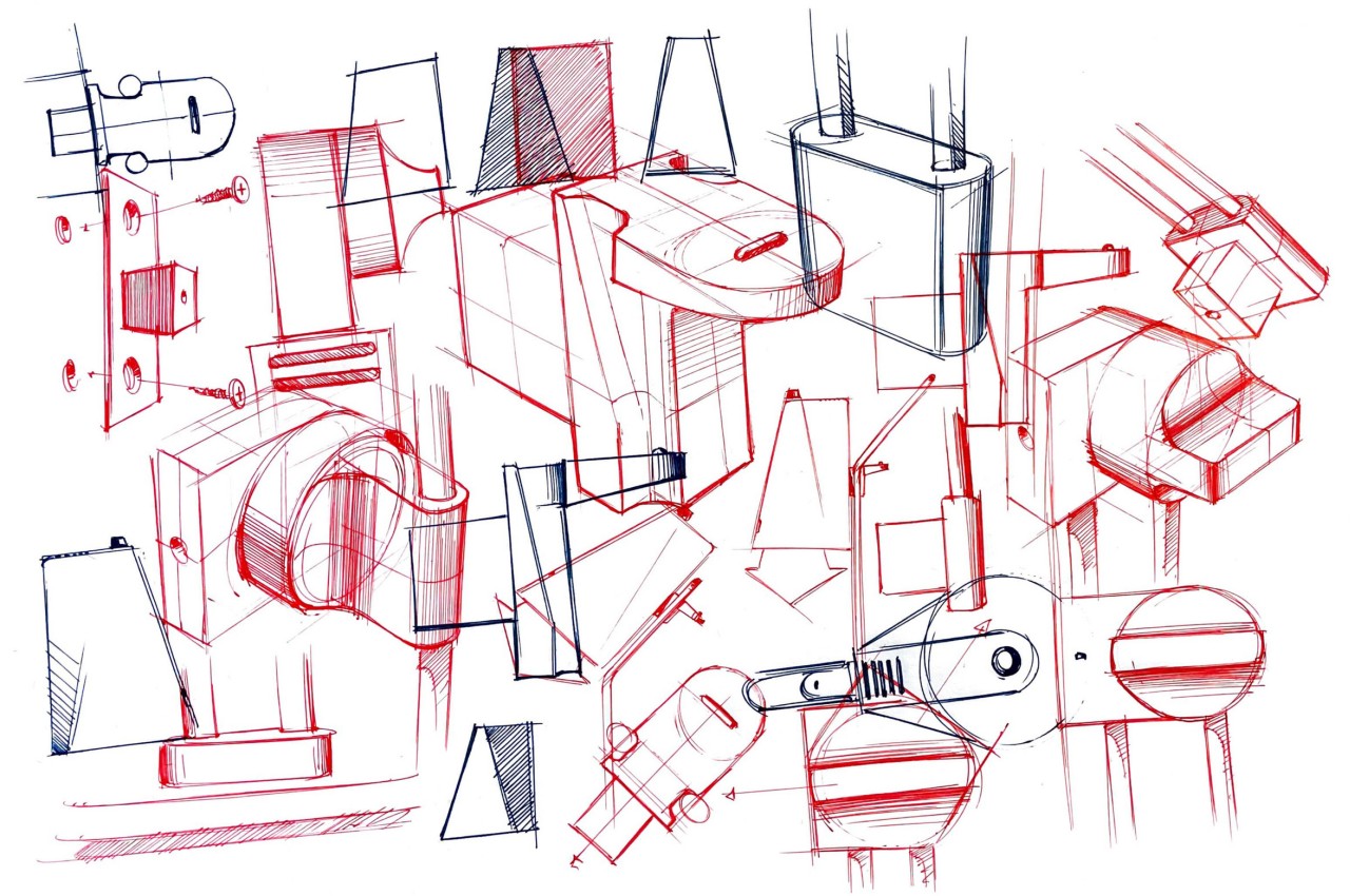 Industrial Aesthetics，lamp，modularization，parts，product design，