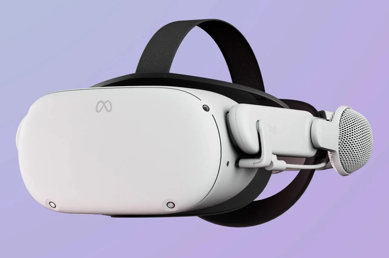 Logitech，headset，virtual reality，META QUEST 2，VR equipment，