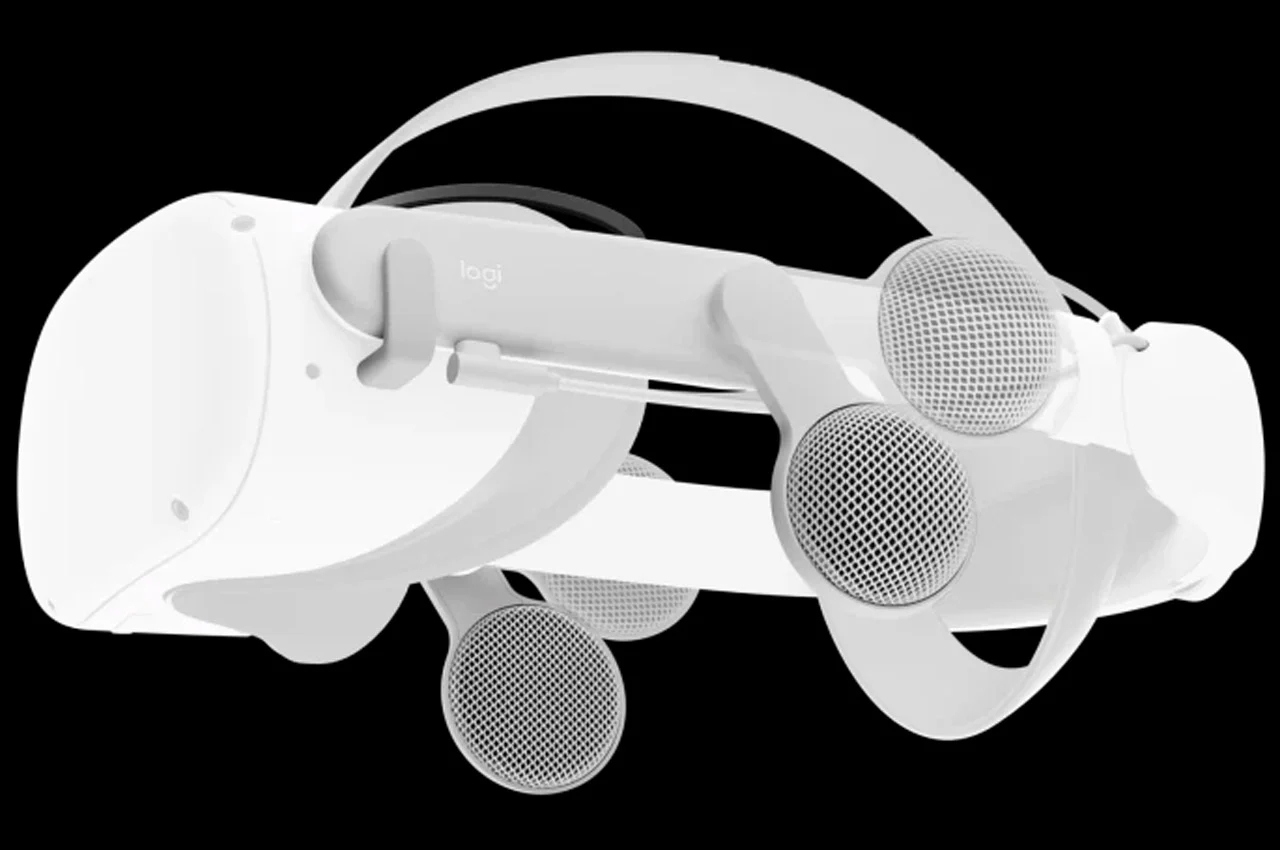 Logitech，headset，virtual reality，META QUEST 2，VR equipment，