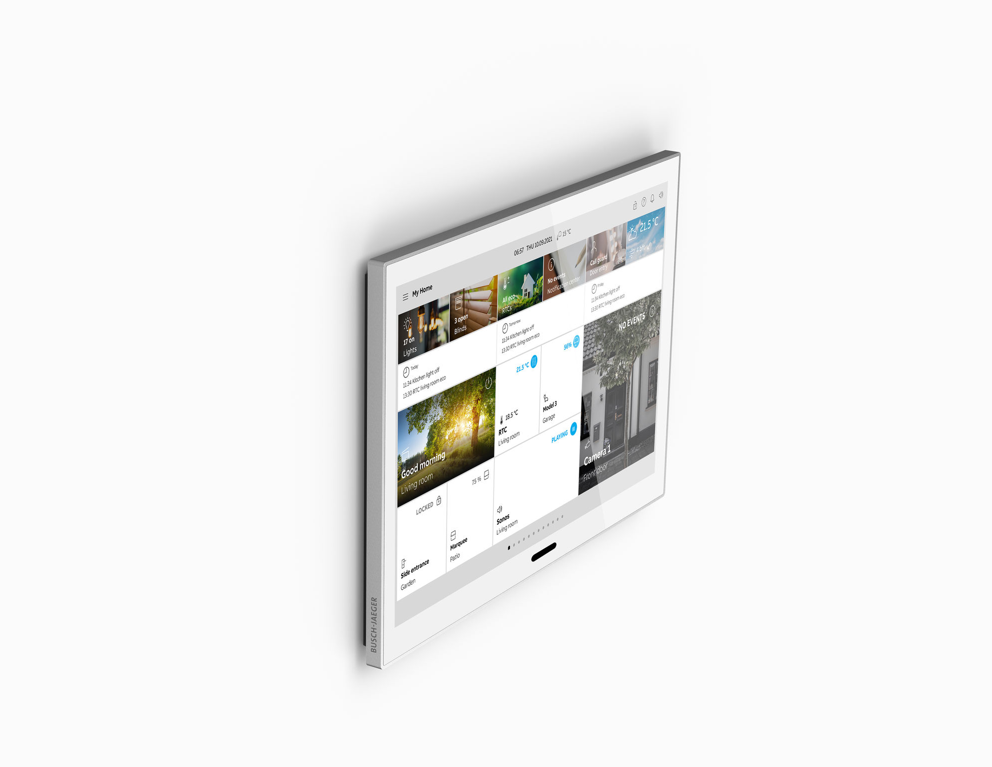 2022 Red Dot Product Design Award，Busch-SmartTouch®10"，display，Touch ，