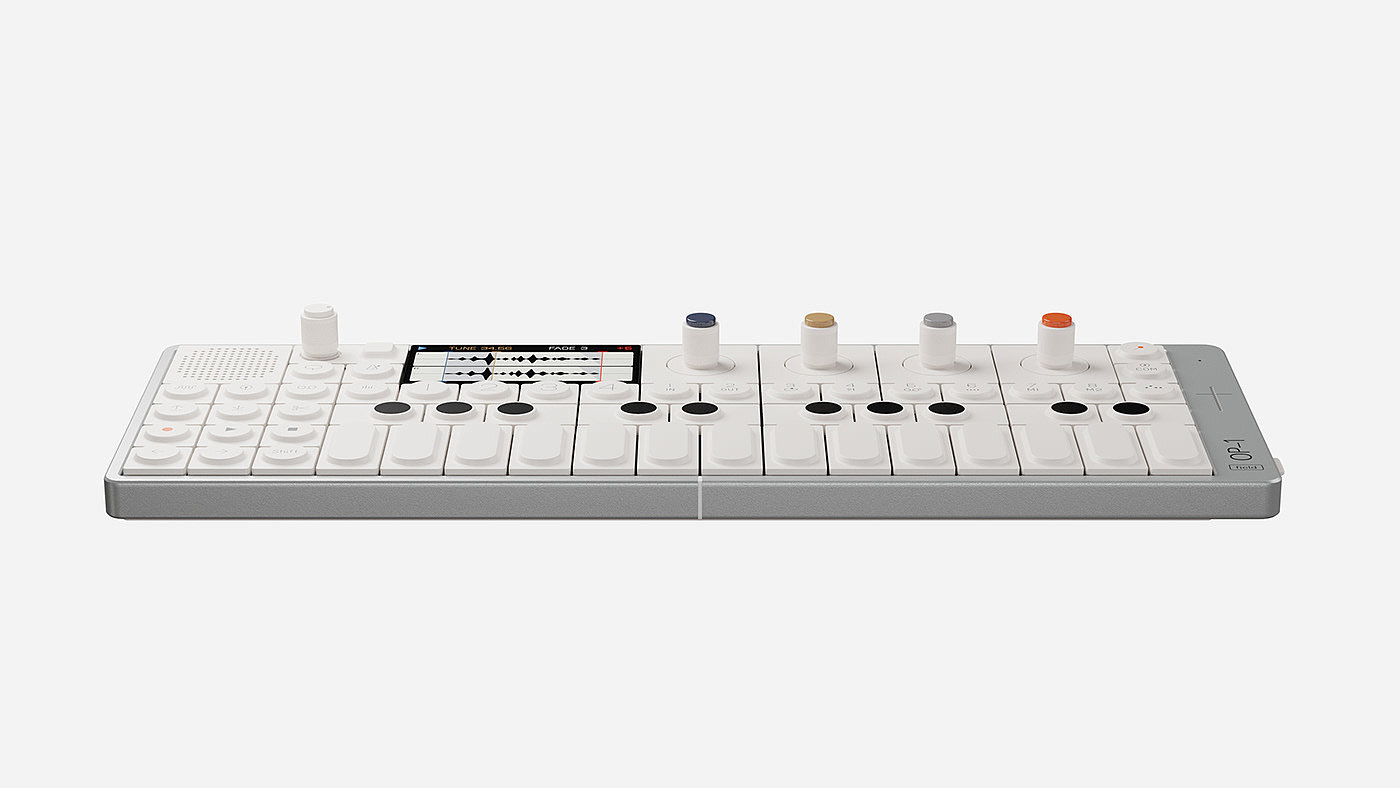 visualization，cgi，3d，product design，Synthesizer，