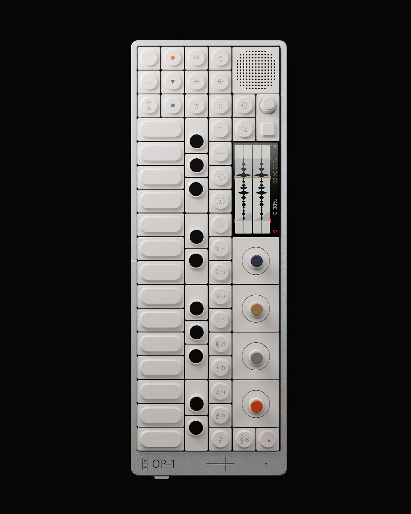 visualization，cgi，3d，product design，Synthesizer，