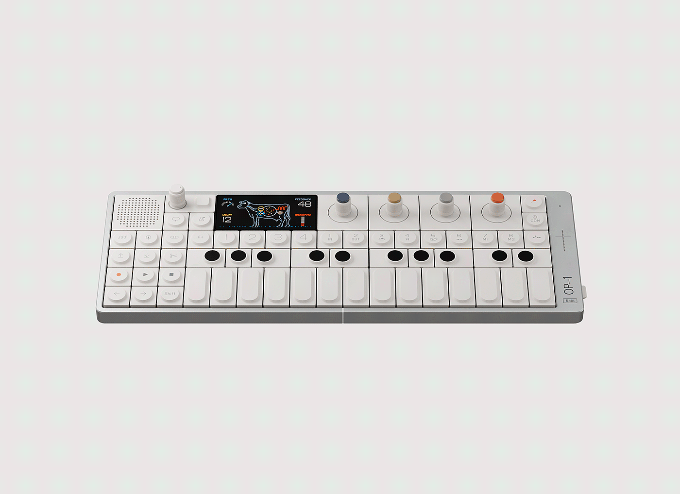 visualization，cgi，3d，product design，Synthesizer，