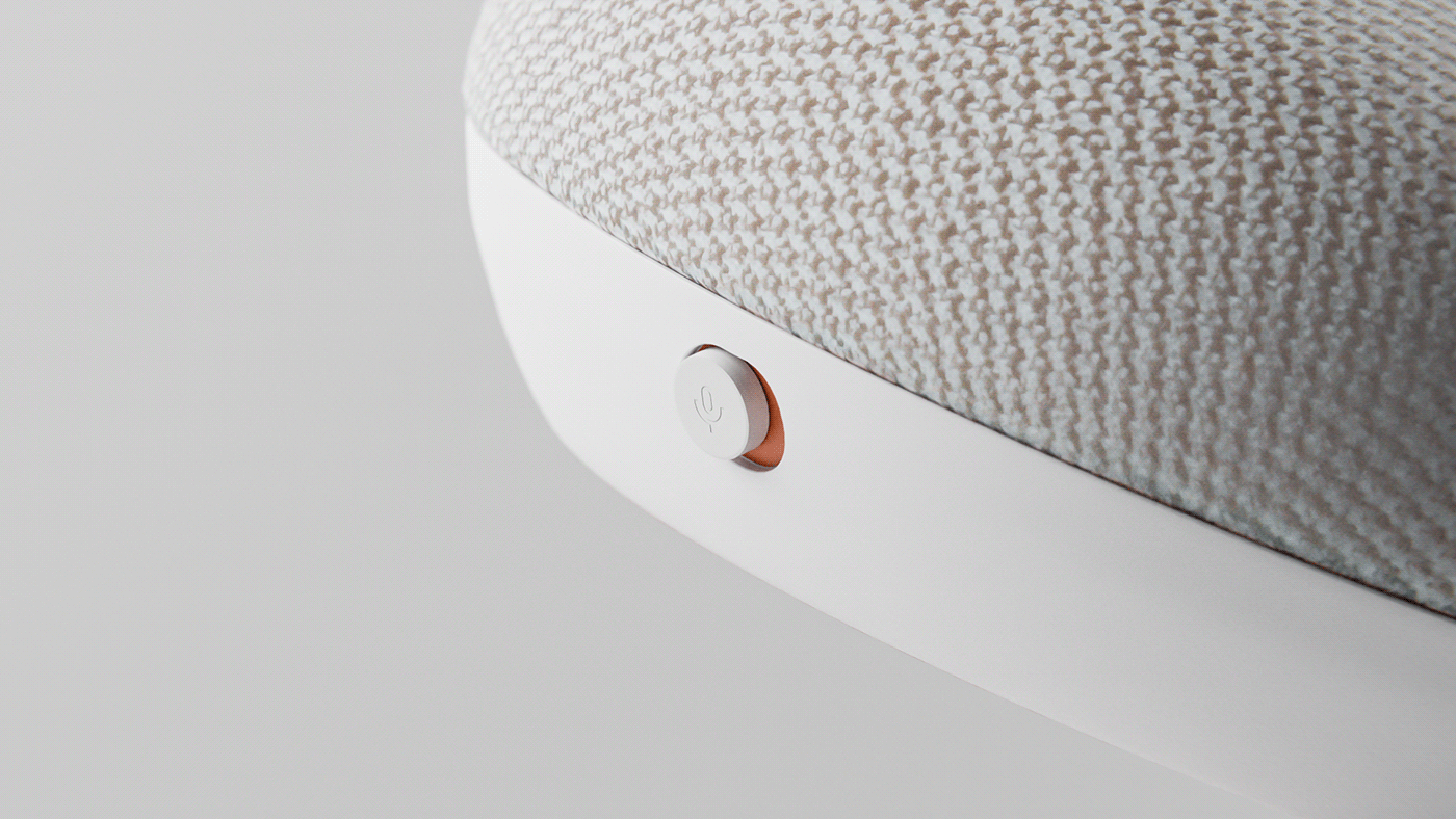speaker，Mini，Google Home，3d，Render，