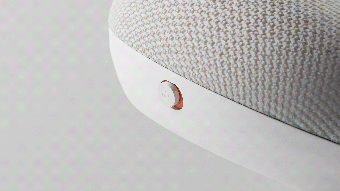 speaker，Mini，Google Home，3d，Render，