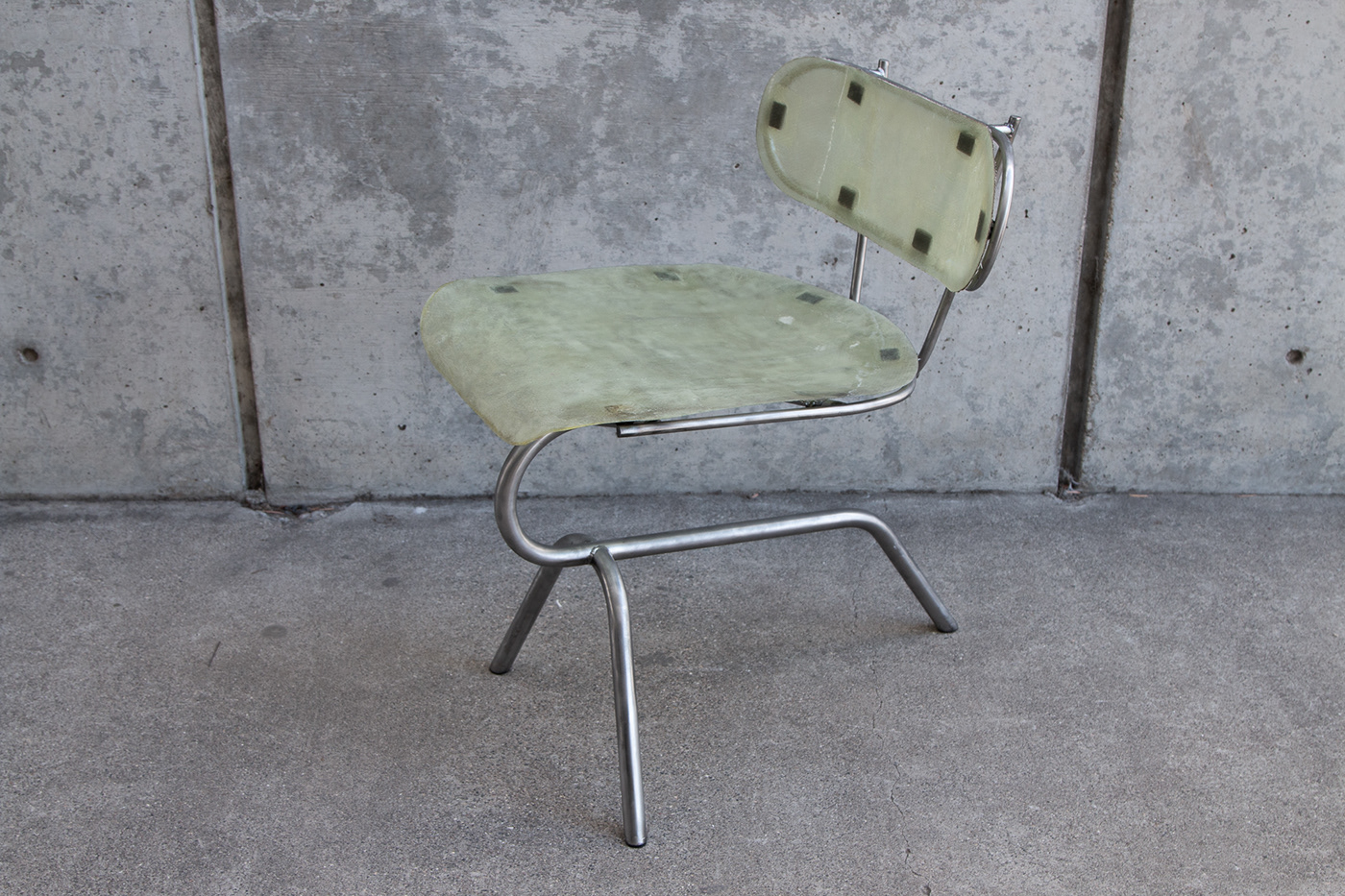 chair，U-shape，3d，product design，Metal，