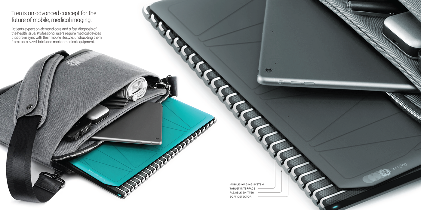 Treo，conceptual design，Medical equipment，industrial design，