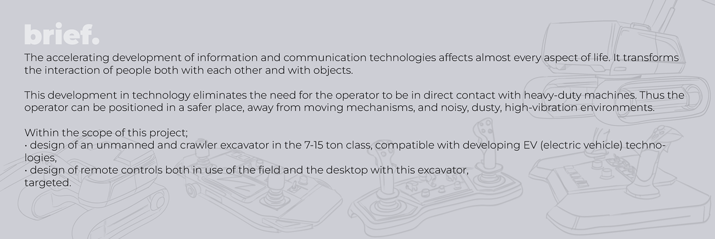 excavating machinery，industrial design，vehicle，user interface，